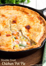 Bisquick Chicken Pot Pie Recipe 9x13 Pan Double Crust Chicken Pot Pie Melissassouthernstylekitchen Com