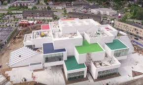 drone video offers sneak peek at big s lego house set to open next month lego house bjarke ingels house design