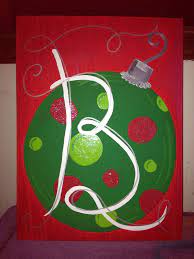 They provide a focal point that's pleasing to the eye. Hand Painted Christmas Ornament Canvas Panel Painted Christmas Ornaments Christmas Paintings Christmas Canvas