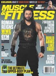 Muscle Fitness Usa April 2020 Magazine March 19 2020 Roman Reigns Wwe Superstar Roman Reigns Fitness Magazine
