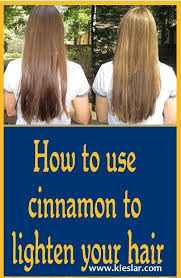How To Use Cinnamon To Lighten Hair 2 Or 3 Shades Lighten From Original Color How To Lighten Hair Hair Lighter Hair