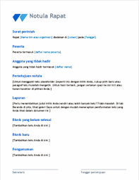 Hallo sobat kesempatan ini rumussoal.com akan menyampaikan artikel makalah tentang format notulen rapat pada. Notula Rapat