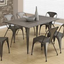 Shop Monarch Specialties I 1080 Metal Dining Table At The Mine Browse Our Dining Tables All With Free Shipp Metal Dining Table Dining Table Dining Chair Set