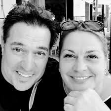 Turtlecreek Pottery Monkey and Poodle Sculpture: Redware Folk Art