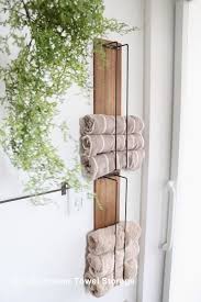 This is an especially good idea for kids' baths: Diy Bathroom Towel Storage Ideas Bathroom Towel Storage Diy Bathroom Storage Diy Bathroom Design