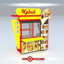 Jual beli online aman dan nyaman hanya di tokopedia. Gerobak Kebab Kebab Desain Makanan