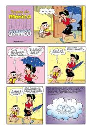 Imaginem se fosse possível uma chuva de granito. Granizo Climakids Turma Da Monica Gibi Desenho Turma Da Monica Previsao Do Tempo