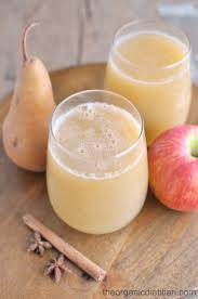 Sparkling Apple Pear Cider Juicer Recipe The Organic Dietitian Rezept Entsafter Rezepte Entsaften Rezepte Rezepte