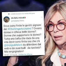 29,872 likes · 2,863 talking about this. Il Tweet Di Rita Dalla Chiesa Fratelli D Italia Facebook