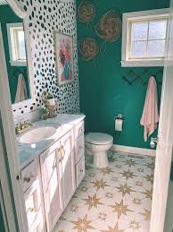 Or maybe you prefer an invigorating room that's bright and lively. Diy Dotted Accent Wall Small Bathroom Redo Bathroom Redo Small Bathroom Decor