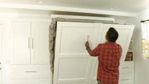 Converting your garage door into a bedroom without removing the doors is a good idea. Garage Turned Guest Suite Diy