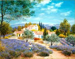 Paysages Et Jardins Romantiques En Peinture Elisabeth Foucarde Balades Comtoises Peinture Paysage Paysage Paysage De Mer Peinture