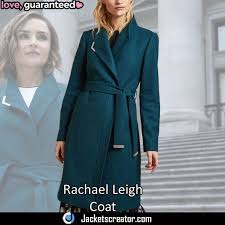Rachael Leigh Cook Love Guaranteed Susan Whitaker Coat Jackets Creator In 2020 Coat Blue Coats Fashion