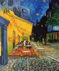 Van Gogh Museum Quality Reproduction Cafe Terrace At Night Hand Painted 24 Inches X 36 Inches Art Gallery Vincent Van Gogh Gogh