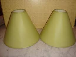 Réalisation d'un abat jour à feston en kit le polyphane étant déjà dessiné et découpé il suffit de fixer le lin sur la face collante. Lot De 2 Abat Jour Tissu Vert Pour Pied De Lampe Vintage Ou Classique 5 Ebay