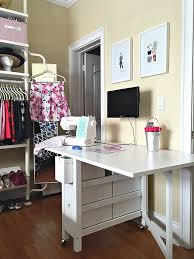 A Lifestyle Fashion Travel Blog Dedicated To Proving That Women Can Be Stylish Interested In Fashio Sewing Room Furniture Ikea Sewing Rooms Craft Room Tables