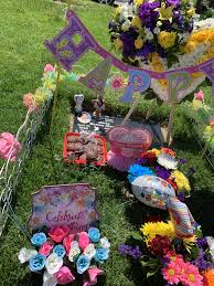 Mom S Birthday Decorations Gravesite Decorations Cemetery Decorations Grave Decorations