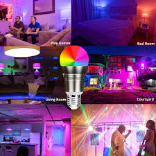 E27 7w Rgb App Remote Control Wifi Led Light Bulb Work With Alexa Google Assistant Ac85 265v Dimmable Color Led Light Bulb E27 7w Rgb App Remote Control Wifi Led Light Bulb