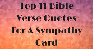 Dec 08, 2020 · including bible verses from the epistles is one of the best choices for your christmas cards. Top 11 Bible Verse Quotes For A Sympathy Card Christianquotes Info