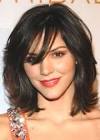 Medium Hair Oval Face Feather Cut