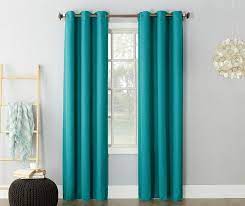 Living Colors Marine Teal Montego Grommet Curtain Panel 84 Grommet Top Curtains Panel Curtains Curtains