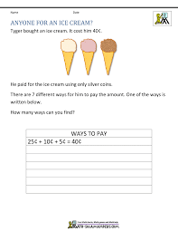 second grade math problems