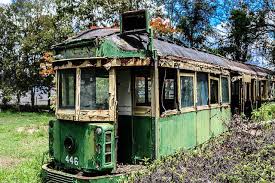 Brisbane Tram Abandoned Train Old Things Abandoned Places