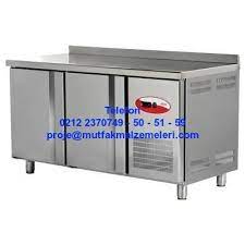tezgah tipi buzdolaplari 2 kapili paslanmaz derin dondurucu bufeler sogutucu cekmece