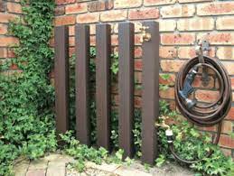 楽天市場 立水栓セット ウォータースタンド 2口 蛇口付 ディーズガーデン 手洗い場 外 水道 おしゃれ 外水栓 エクステリア通販プルーマガーデン エクステリア 庭 水栓