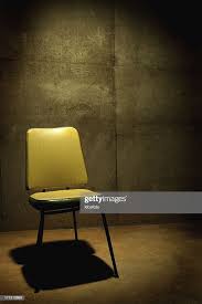 Empty Chair In Cold Dingy Interrogation Room Dark Room Photography Light Background Images Room