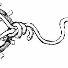 For this simple snare you are going to tie a slip knot into some cordage or wire. A Typical Foot Snare One End Of A Rope Is Tied To A Stone Trap Download Scientific Diagram