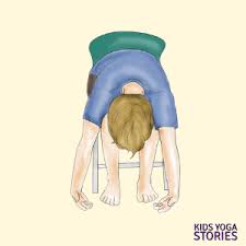 Inhale, then arch your spine and roll your shoulders forward and down to form the cow pose. 40 Kid Friendly Chair Yoga Poses Kids Yoga Stories Yoga And Mindfulness Resources For Kids