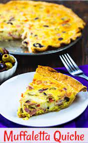 Muffaletta Quiche Spicy Southern Kitchen Recipe In 2021 Breakfast Recipes Kids Quiche Recipes Muffaletta Recipe