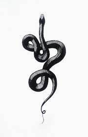 Black And White Snake Tattoo Drawing Pin By Sarah Chapman On Art Inspirational Tattoos Snake Art Snake Tattoo