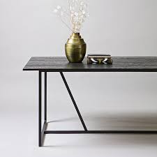 WOOOD Silas eettafel eiken geborsteld