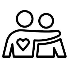 Abraço do desktop de ícones de computador, groupoffriendshd, outros, logotipo, silhueta png. Hug Free People Icons