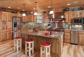 Visitor interested in rustic hickory kitchen cabinets, natural hickory kitchen cabinets, knotty hickory cabinets, hickory wood kitchen. Great Northern Cabinetry Inc Kitchens By Savina
