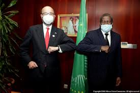 Uk Foreign Minister For Africa Calls On The Deputy Chairperson Of The Auc African Union