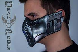 Sub Zero X Mask Mortal Kombat X Finished Piece Diy Kit Cosplay Gift Or Collectibles Mortal Kombat Mortal Kombat X Helmet Concept