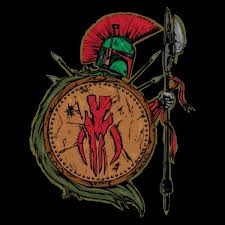 Boba Fett Spartan Star Wars Art Star Wars Artwork Star Wars Poster