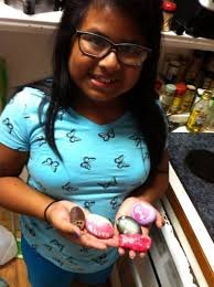 She loves her FAIRY rock found at east garland park!!!