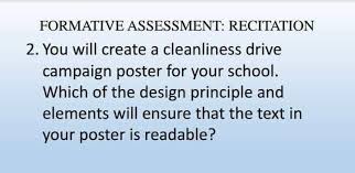 Kamalayan meaning awareness in filipino brings together the youth through art, music, and more to raise awareness on the lack of conservation of our islands and seas. You Will Create A Cleanliness Drive Campaign Poster For Your School Which Of The Design Principle And Brainly In