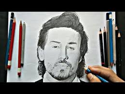 Drawing Tiger Shroff Youtube Tiger Drawing Animal Drawings Drawings