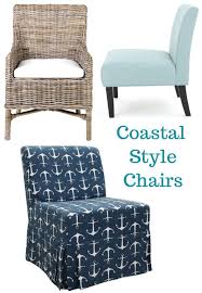 Coastal Decor Sales Upholstered Accent Chairs Coastal Style Coastal Living Rooms