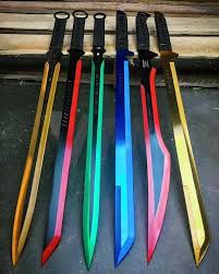 These Are Just Perfect They Look Well Sharpened And Have Perfected Color Armas Brancas Armas Facas E Armas