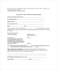 Unpaid Internship Offer Letter Sample Lovely 10 Sample Internship Fer Letters Pdf Doc Apple Pages Lettering Letter Templates Letter Sample