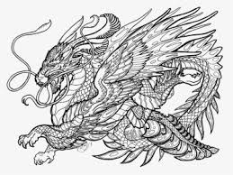 Make your own robot coloring book with thousands of coloring sheets! Realistic Dragon Coloring Pages For Adults Coloring Free Printable Dragon Coloring Pages Hd Png Download Transparent Png Image Pngitem