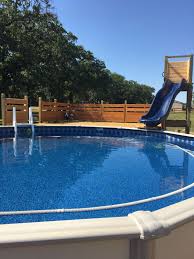 Beachy Pool Deck With Slide Cool Swimming Pools Swimming Pool Slides Pool Deck Plans