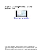 Answer keya 95975 gizmo answer key chicken genetics gizmo. Explore Learning Osmosis Gizmo Answer Key Explore Learning Osmosis Gizmo Answer Key Click Here To Get File Grade 7 Review Particle Theory The Biology Course Hero