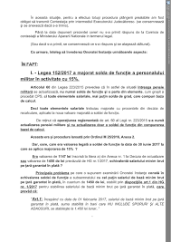 Respinge cererile de revizuire a pensiei cu valorificarea veniturilor suplimentare atestate de adeverinţa nr. Model De ContestaÅ£ie In InstanÅ£a A Deciziilor De Actualizare A Pensiilor Militare Difuzat De Aorr Huhurez Com